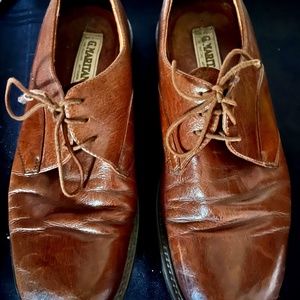 Men's Tie Up work Shoe Size 10 Made Italy